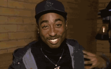 Hilarious Laughing Face Tupac Shakur Animated Gif Images GIFs Center